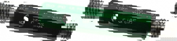 Plug Thread Gage: M14x2.00 Thread, 6H Class, Double End, Go & No Go